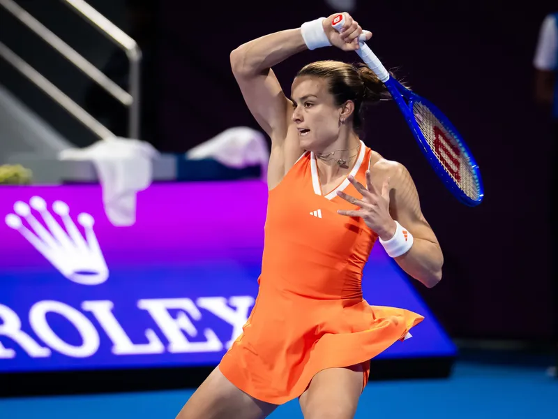 Η Μαρία Σάκκαρη σε αγώνα WTA